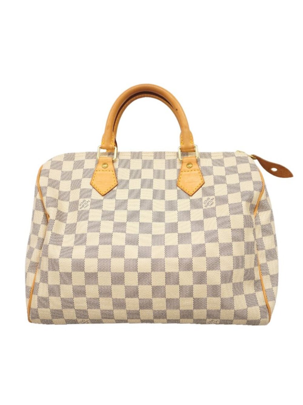 Louis Vuitton Handbag Damier Azur Speedy 30 White